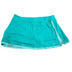 Nike Women's Aqua Blue Golf Tennis Pickleball Skort Size XL